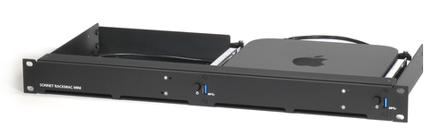 Sonnet RackMac mini - 1U Rack Kit for 2 Mac minis 2010 to current Intel and M1/M2 series Mac mini Sonnet RackMac mini - 1U Rack Kit for 2 Mac minis 2010 to current Intel and M1/M2 series Mac mini